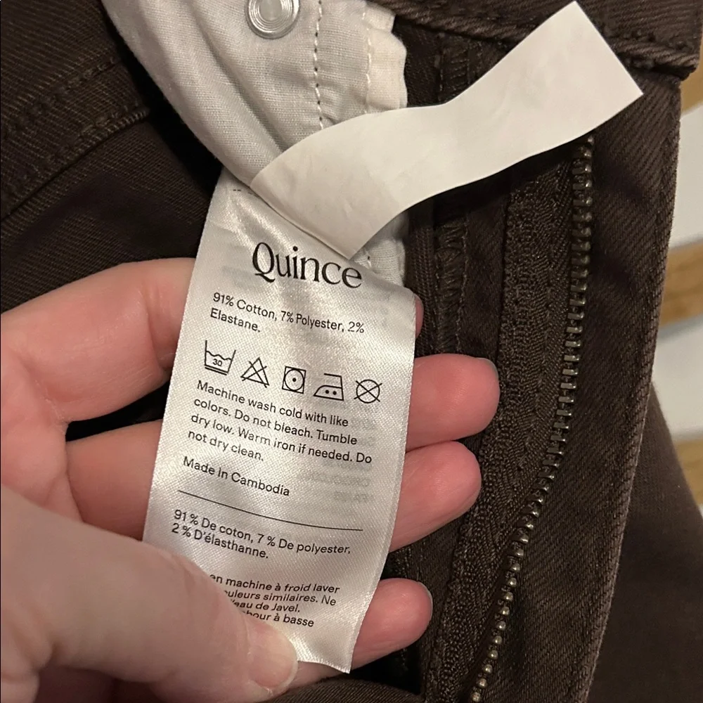 Women's Quince Bella Wide Leg Jeans - Picture 6 of 7